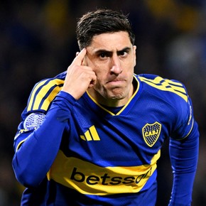 Merentiel, el 9 de Boca: otra definición con su sello y festejo desafiante a los hinchas de San Pablo