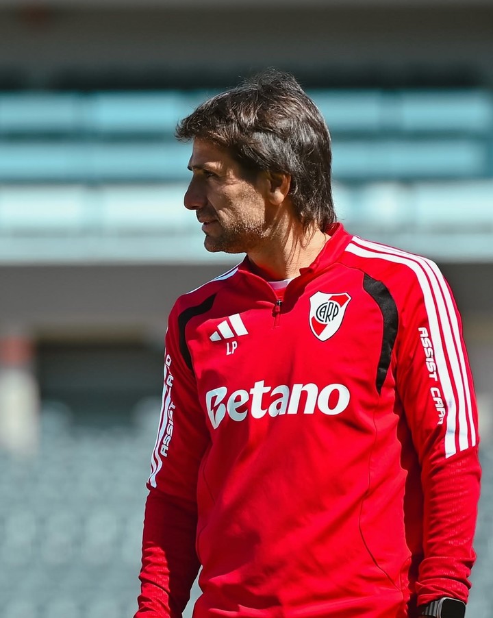 Ponzio, DT oficial de River por razones reglamentarias (Prensa River).