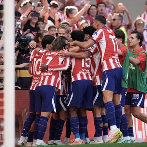 Con Giuliano Simeone como figura, el Atlético de Madrid derrotó al Real en el clásico