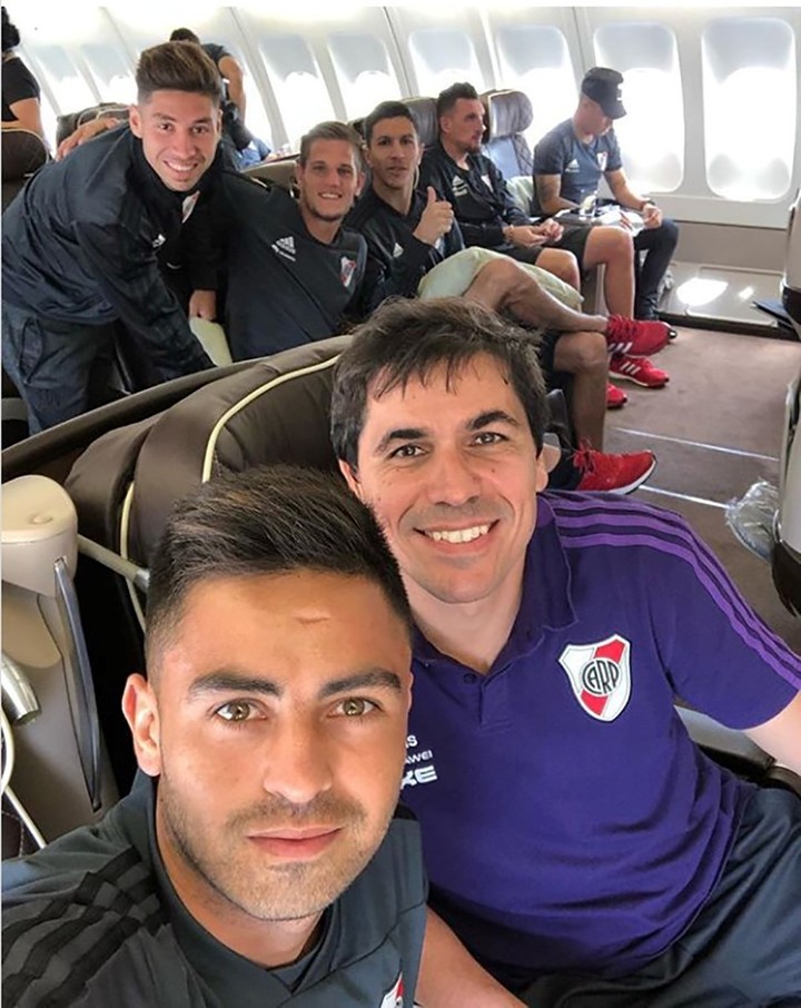 Gamalero con el Pity Martínez.
