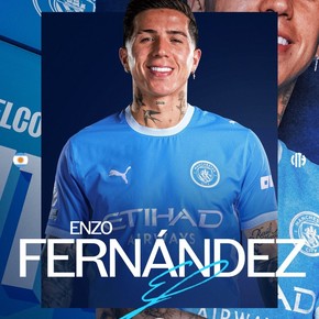 Video: la presentación de Enzo Fernández en el Manchester City
