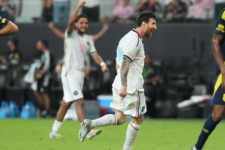 Messi lidera la MLS en goles y asistencias (AP Photo/Marta Lavandier).