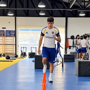 Video: Tomás Aranda empezó su recuperación para volver a jugar