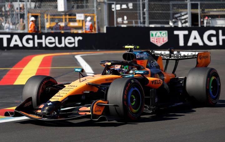 Lando Norris. (REUTER)