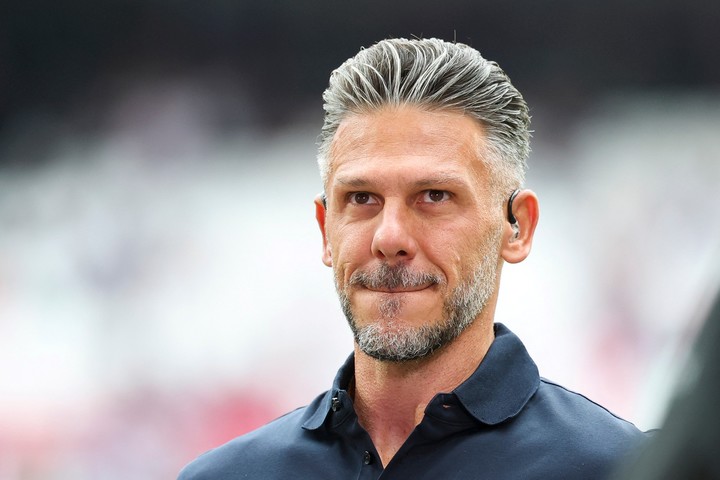 Martín Demichelis vs. Hamburgo. (AP)
