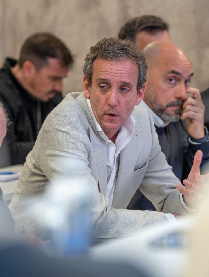 Ignacio Villarroel, en la vuelta de River al Comité Ejecutivo de AFA (Prensa AFA).