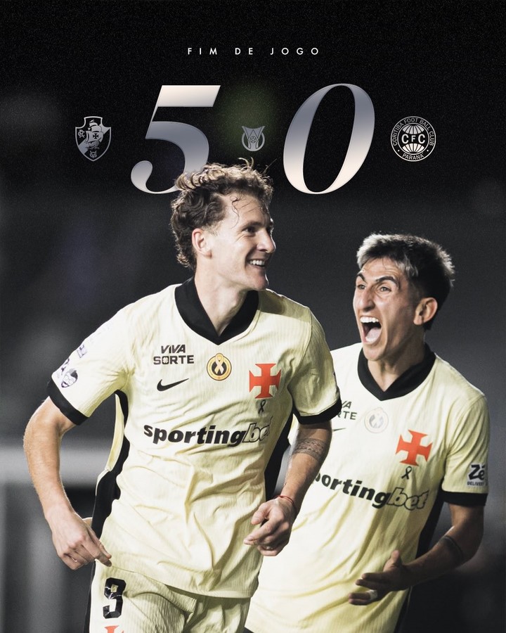Vasco da Gama goleó por el Brasileirao.