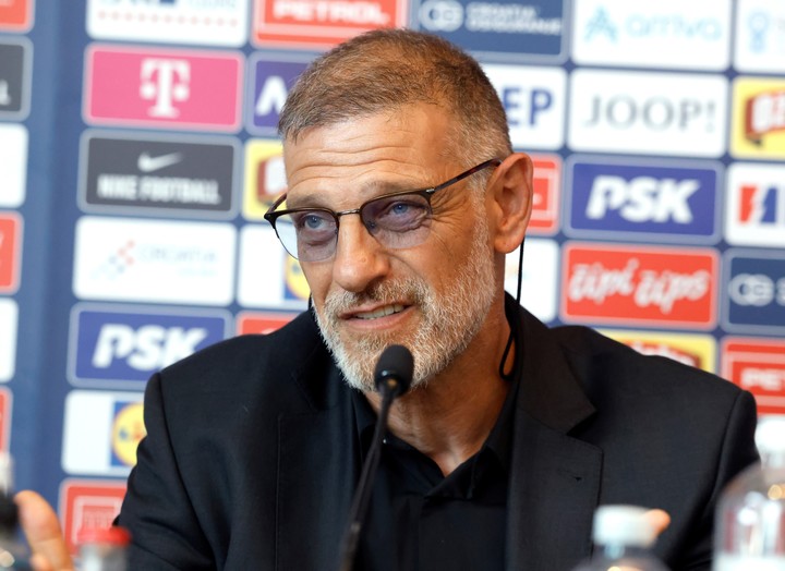 Slaven Bilic durante su presentación como nuevo entrenador de la selección croata en Zagreb. (EFE)