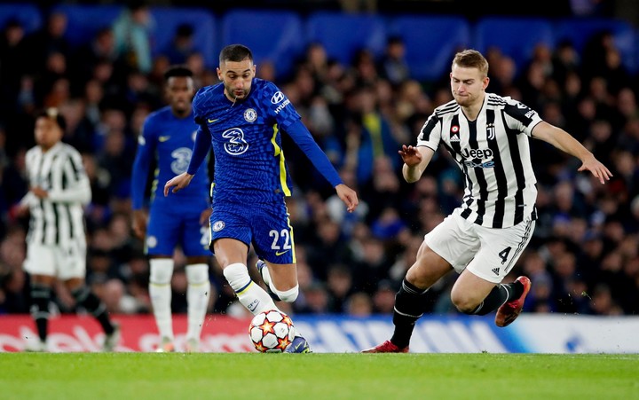 Hakim Ziyech en Chelsea.