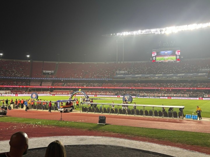 Así lució el Morumbí en el San Pablo-Inter (Foto: X).
