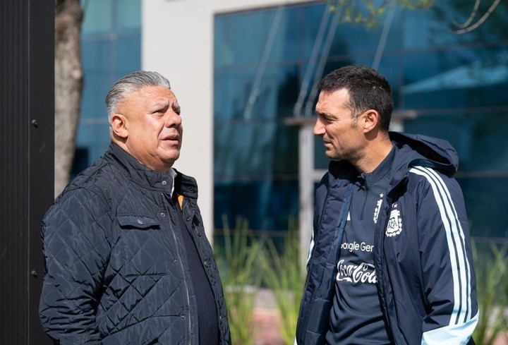 CHIQUI TAPIA Y LEONEL SCALONI
PRENSA AFA INSTAGRAM TAPIA