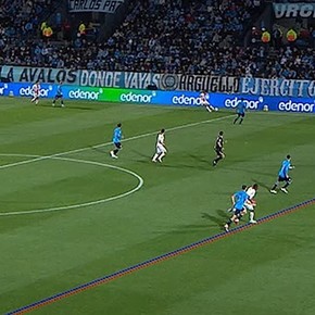 Video: el polémico gol anulado por offside de Huracán a Belgrano