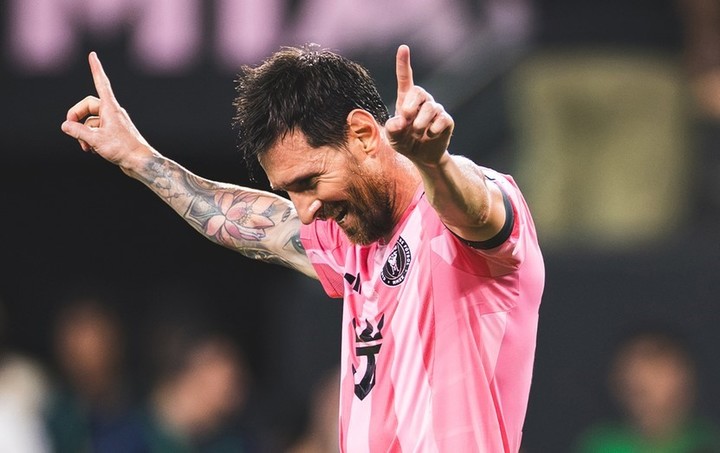 Messi en el Inter Miami.