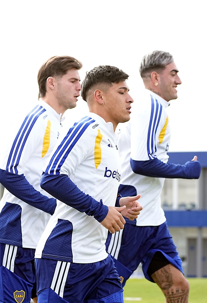 Lozano vuelve, Di Lollo y Pellegrino, en duda. (Prensa Boca)