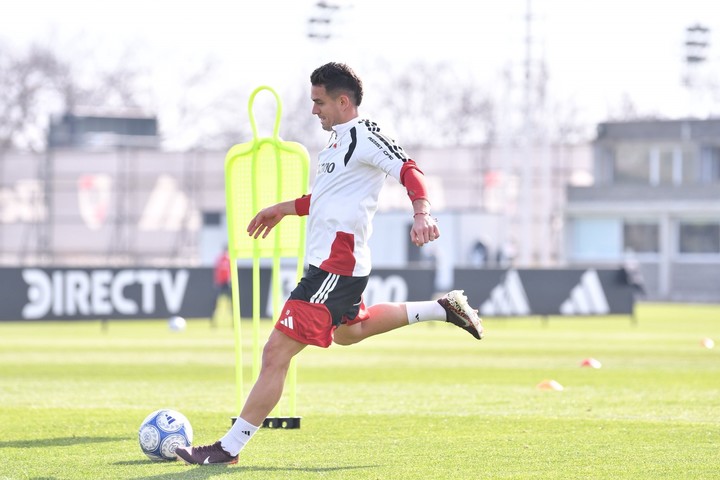 Rafael Borré en el Camp (Prensa River).