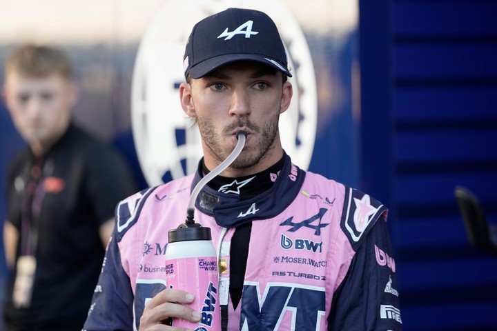 Gasly fue 12° (AP).