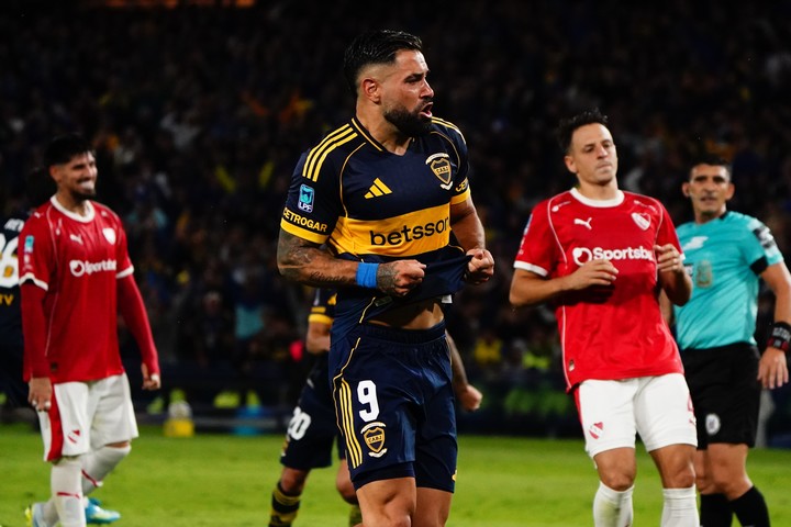 Boca e Independiente igualaron en el enfrentamiento por el Torneo Apertura 2026 (Foto: Emmanuel Fernández - CLARIN).