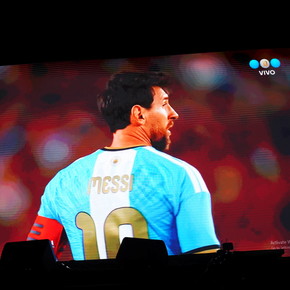 El Fan Fest por Messi también fue una locura: 20.000 personas