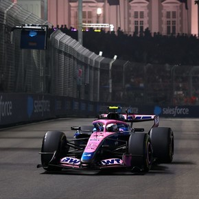 De menos a más: Colapinto rozó la Q3 y largará 11° en la Sprint del GP de Singapur