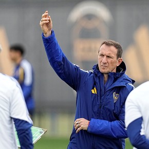 La charla de Arruabarrena con los jugadores de Boca para ir por la épica en la Sudamericana