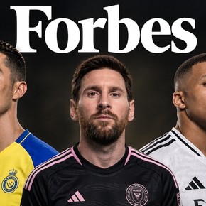 Con Messi en el Top 3, los 10 futbolistas mejores pagos del mundo según Forbes
