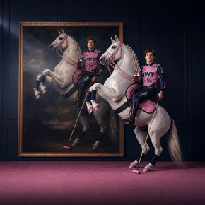 Colapinto volvió a mostrar sus dotes actorales para Alpine: competencia con Gasly, su divertida creación con IA arriba de un caballo blanco y la reacción de Nielsen