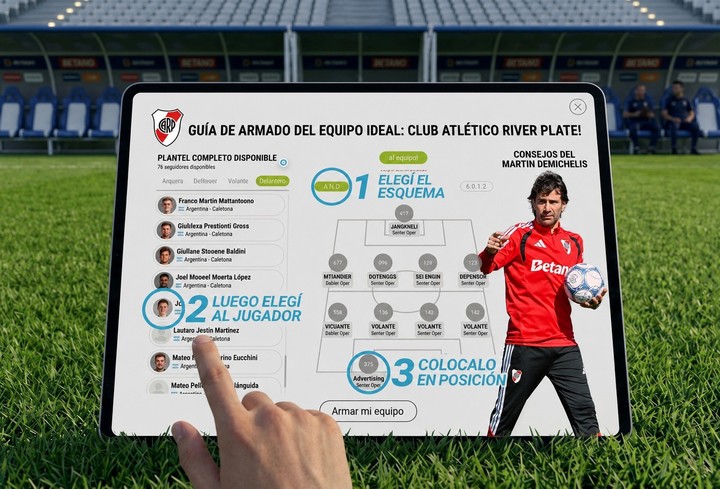 Armá tu equipo River.