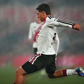 Pereyra, a pura gambeta en la victoria de River: "Mi referente es Neymar"