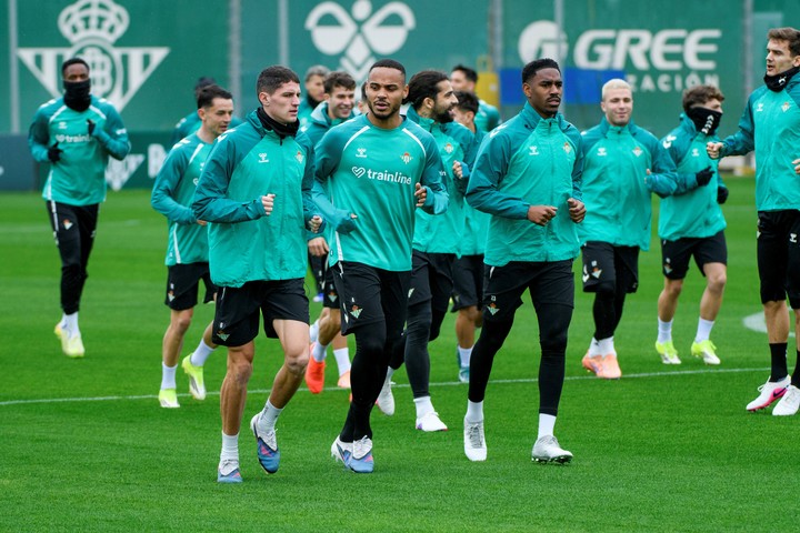 El Real Betis, uno de los equipos afectados por la suspensión de la jornada de la Copa del Rey. (EFE)