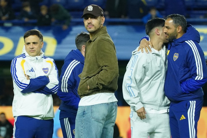 Leandro Paredes en la previa de Boca vs Talleres (Foto Juano Tesone - CLARIN).