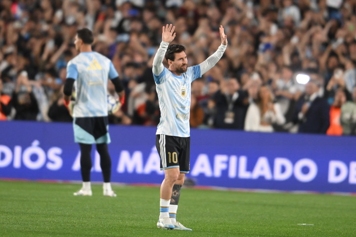 Lionel Messi. (Foto Pedro Lazaro Fernandez - CLARIN).