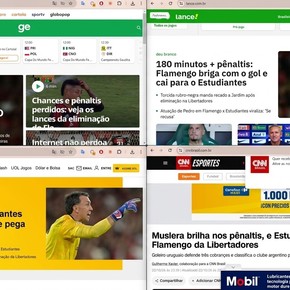 "Papelón" y "eliminación vergonzosa": la dura reacción de la prensa brasileña tras el golpe de Estudiantes
