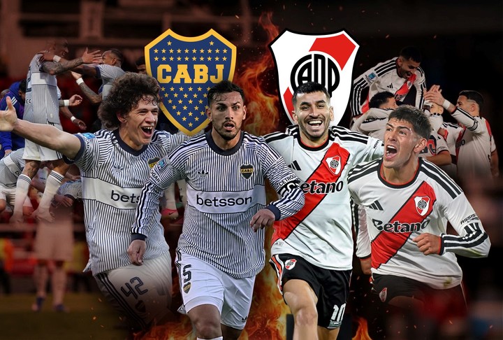 Boca y River cara a cara.