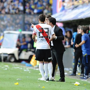 La frase retro de Ponzio sobre cómo preparar un superclásico siendo capitán de River