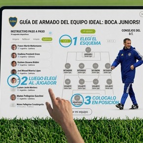 Armá tu 11 de Boca para enfrentar a Instituto