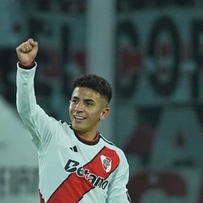 El desahogo del Guayo: Almada y un golazo para cerrar su muy buen partido ante Belgrano