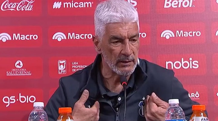 De Felippe, DT de Talleres.