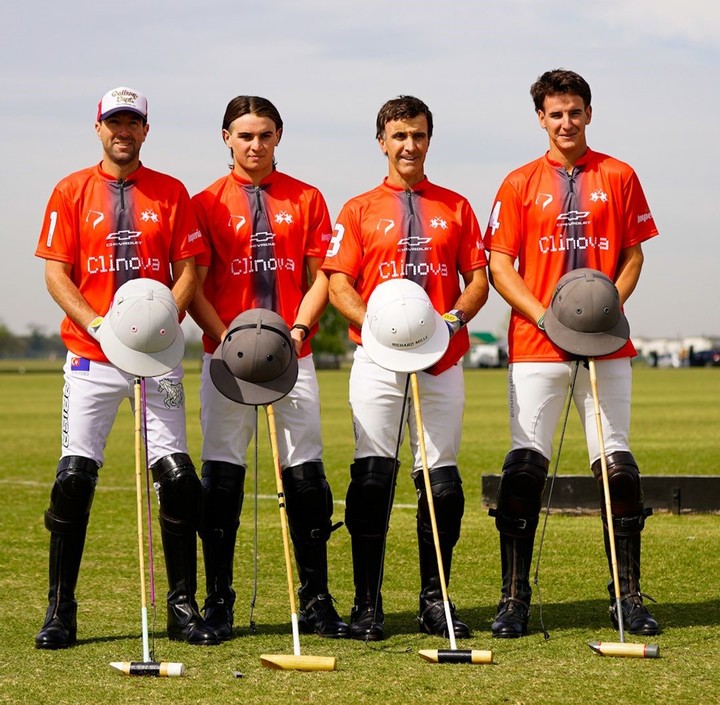 La Irenita de Polito Pieres, Paquito de Narváez, Pablo Mac Donough y Vizcacha Mac Donough compite en en Tortugas.
(ProFocus).