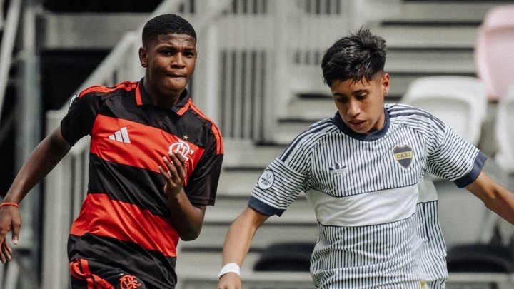 Boca empató con el Flamengo.