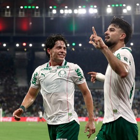 Con un gol del Flaco López, Palmeiras le ganó a Fluminense en el Maracaná en la ida de las semis de Libertadores