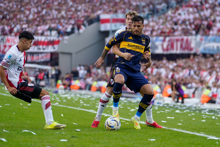 River vs. Boca, por el Apertura en abril.