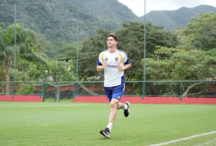 Toto continua con su recuperación. (Boca Prensa)