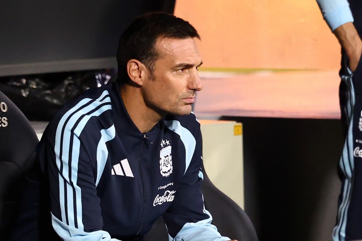 Scaloni sigue con su fórmula: chances a los chicos (EFE/ Ivana Maritano).