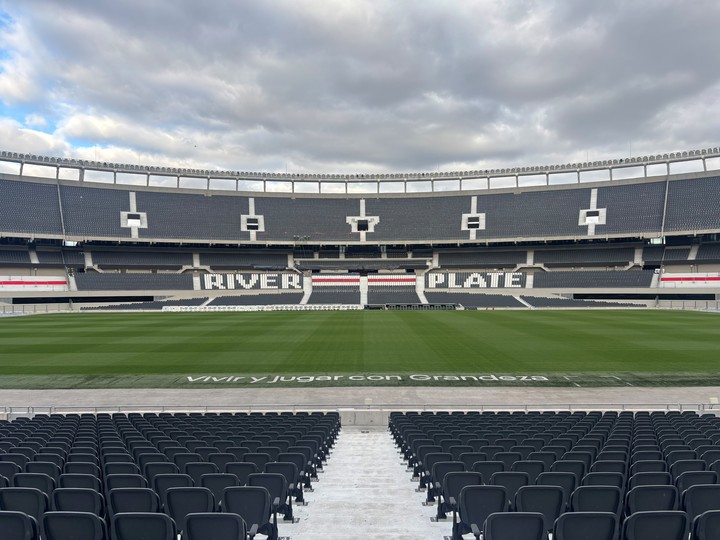 El Monumental será sede de la despedida de Messi (Foto: prensa River).