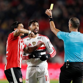 Estudiantes vs. Flamengo: ¿era roja a Paquetá? y los mejores videos de la semi 
