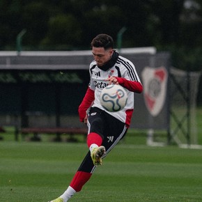 Aníbal Moreno vuelve a concentrar y puede debutar en el ciclo Ponzio en River