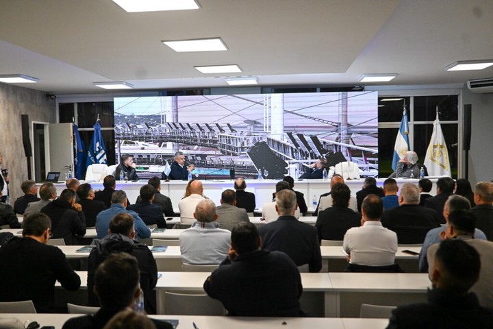 Hubo reunión del Comité Ejecutivo de la AFA. (Foto: Prensa AFA / Liga Profesional)