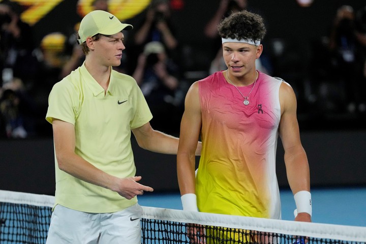 Sinner lo derrotó en el Australian Open (AP Photo).