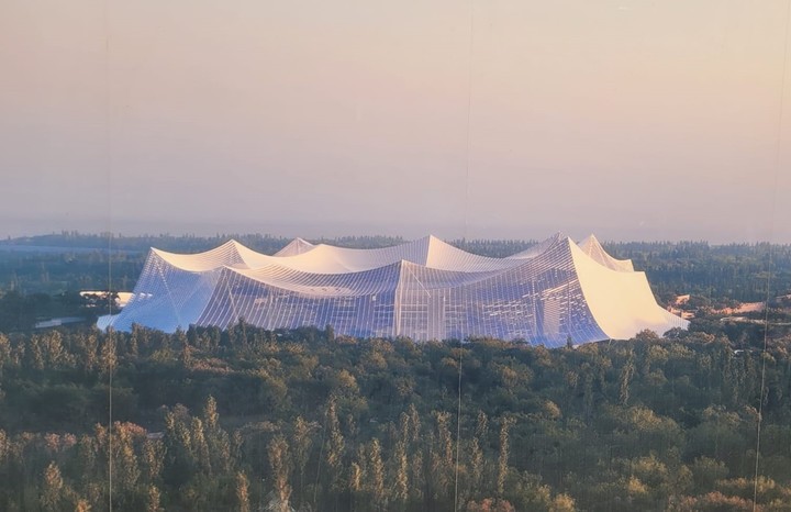 El estadio Hassan II tendrá capacidad para 115.000 personas.