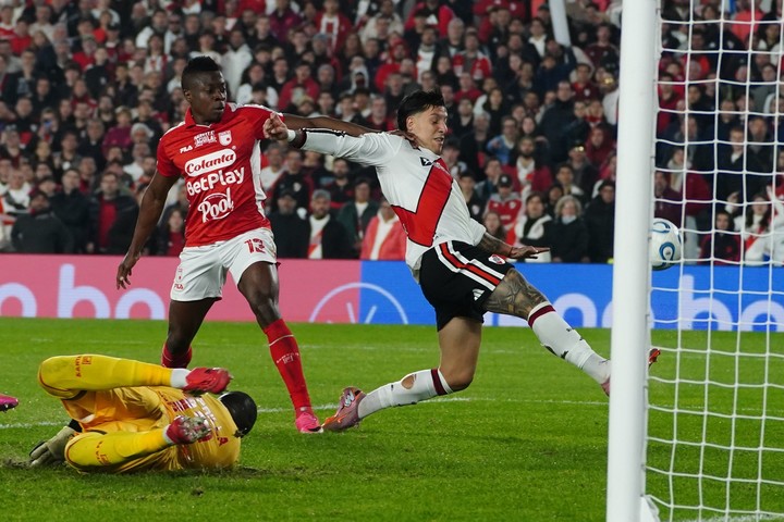 Driussi, un definidor letal.
Foto: Marcelo Carroll.